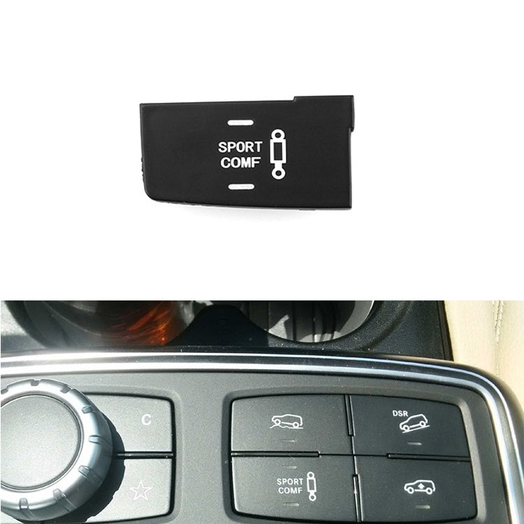 Car Model B3 Downhill Auxiliary Switch Shift Button for Mercedes-Benz GL GLE Class W166, Left Driving - Car Switches by PMC TechLife | Online Shopping South Africa | PMC TechLife | Buy Now Pay Later Mobicred