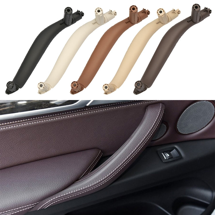 Car Right Side Inside Doors Handle Pull Trim Cover for BMW X5 / X6, Left Driving (Orange) - Door Handles by PMC TechLife | Online Shopping South Africa | PMC TechLife | Buy Now Pay Later Mobicred
