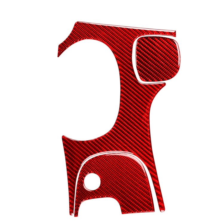 3 in 1 Carbon Fiber Car Gear Panel Sticker Kits A for Chevrolet Corvette C5 1998-2004, Left Drive (Red) - Car Interior Mouldings by PMC TechLife | Online Shopping South Africa | PMC TechLife | Buy Now Pay Later Mobicred