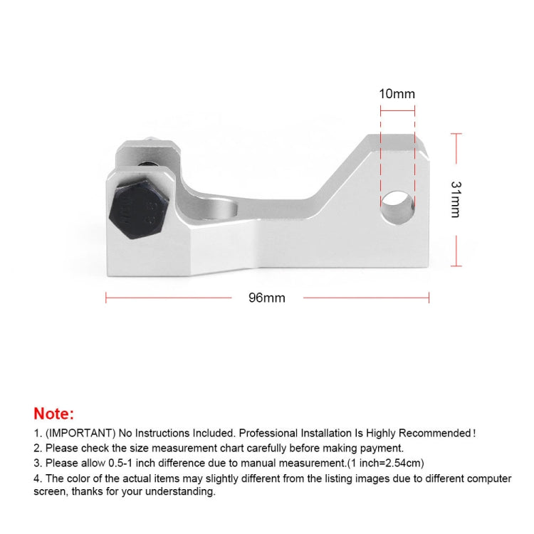 For Yamaha Raptor 350 660R ATV Front and Rear Lowering Kit (Silver) - Replacement Parts by PMC TechLife | Online Shopping South Africa | PMC TechLife | Buy Now Pay Later Mobicred