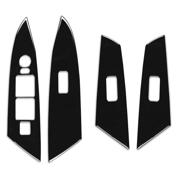 For Mazda 3 Axela 2010-2013 4 in 1 Car Window Lift Panel Decorative Sticker, Left Drive - free shipping - PMC TechLife - Order now!