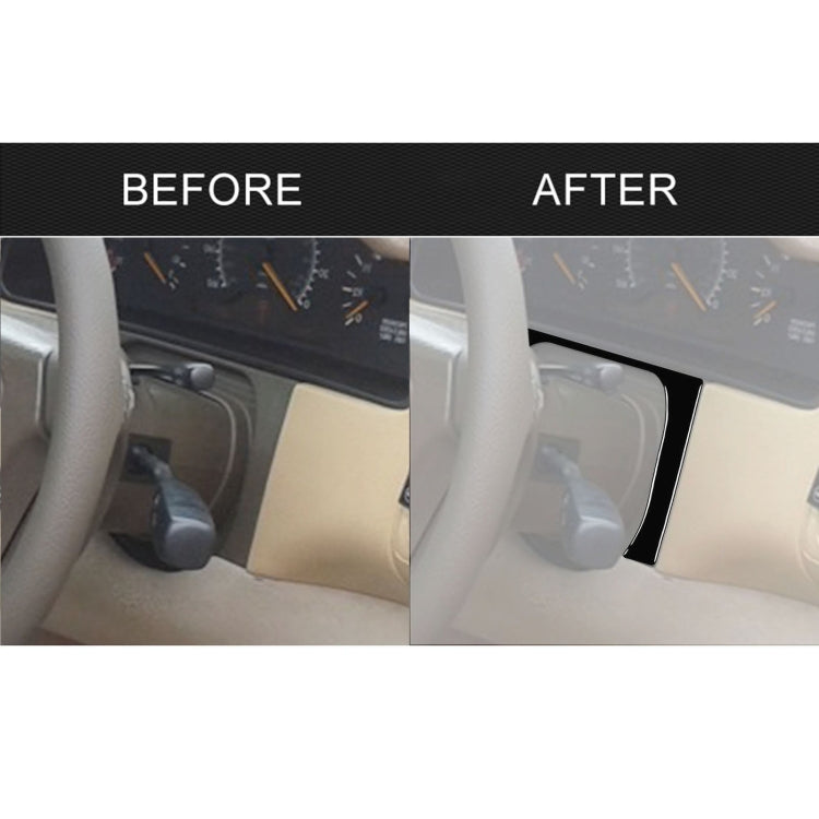 For Mercedes-Benz E-Class W210 1996-2002 Car Speedometer Below Decorative Sticker, Right Drive - Car Interior Mouldings by PMC Jewellery | Online Shopping South Africa | PMC Jewellery | Buy Now Pay Later Mobicred