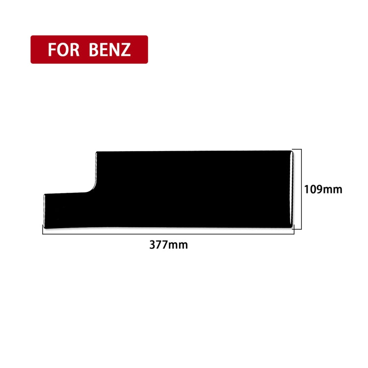 For Mercedes-Benz E-Class W210 1996-2002 Car Passenger Storage Box Decorative Sticker, Left Drive - Car Interior Mouldings by PMC Jewellery | Online Shopping South Africa | PMC Jewellery | Buy Now Pay Later Mobicred