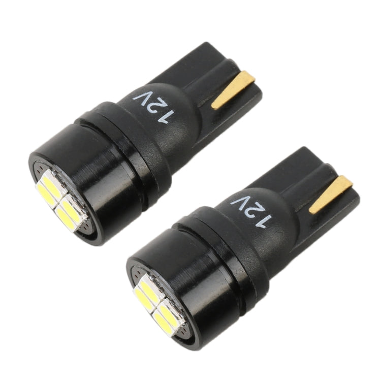 2 PCS T10 DC12V / 1.8W / 6000K / 140LM 4LEDs SMD-3030 Car Clearance Light - Clearance Lights by PMC TechLife | Online Shopping South Africa | PMC TechLife | Buy Now Pay Later Mobicred