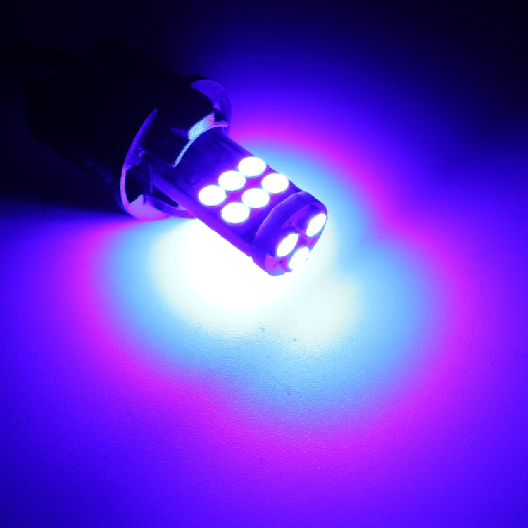 2 PCS T10 DC12 / 1W 9LEDs SMD-3030 Car Clearance Light(Blue Light) - Clearance Lights by PMC TechLife | Online Shopping South Africa | PMC TechLife | Buy Now Pay Later Mobicred