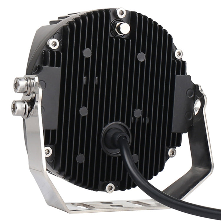 5 inch DC12V-24V 5000LM 6500K 50W Car LED Headlight for Jeep Wrangler / Harley - LED Headlamps by PMC TechLife | Online Shopping South Africa | PMC TechLife | Buy Now Pay Later Mobicred