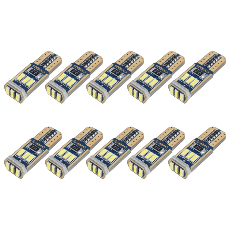 10 PCS T10 DC12V / 1.7W / 6000K / 110LM 9LEDs SMD-4014 Car Clearance Light, with Decoder - Clearance Lights by PMC TechLife | Online Shopping South Africa | PMC TechLife | Buy Now Pay Later Mobicred