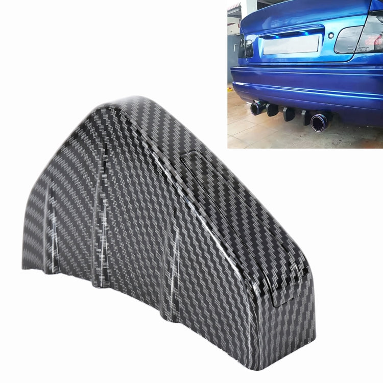 Universal Car-styling Carbon Fiber Texture Plastic Rear Spat Valance Lip - Decorative Strip by PMC TechLife | Online Shopping South Africa | PMC TechLife | Buy Now Pay Later Mobicred