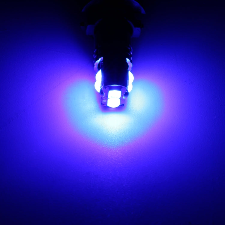 2 PCS T10 / W5W / 168 DC12-24V / 1.8W / 6000K / 140LM Car Clearance Light 4LEDs SMD-3030 Lamp Beads with Decoding & Constant Current (Blue Light) - Clearance Lights by PMC TechLife | Online Shopping South Africa | PMC TechLife | Buy Now Pay Later Mobicred