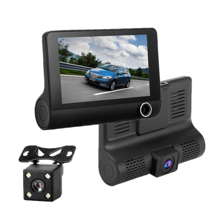 3 in 1 4 inch 170 Degree Wide Angle Night Vision HD 1080P Video Car DVR, Support Motion Detection / G-Sensor - Car DVRs by PMC TechLife | Online Shopping South Africa | PMC TechLife | Buy Now Pay Later Mobicred