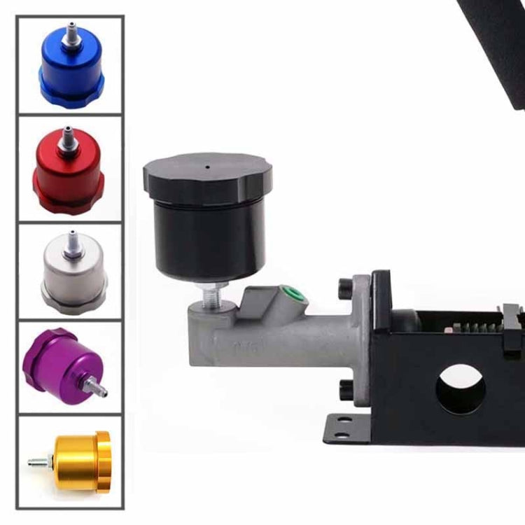 XH-BK017 Car Racing Drift Modified Aluminum Alloy CNC Competitive Hydraulic Handbrake Oil Tank Pot (Blue) - free shipping - PMC TechLife - Order now!