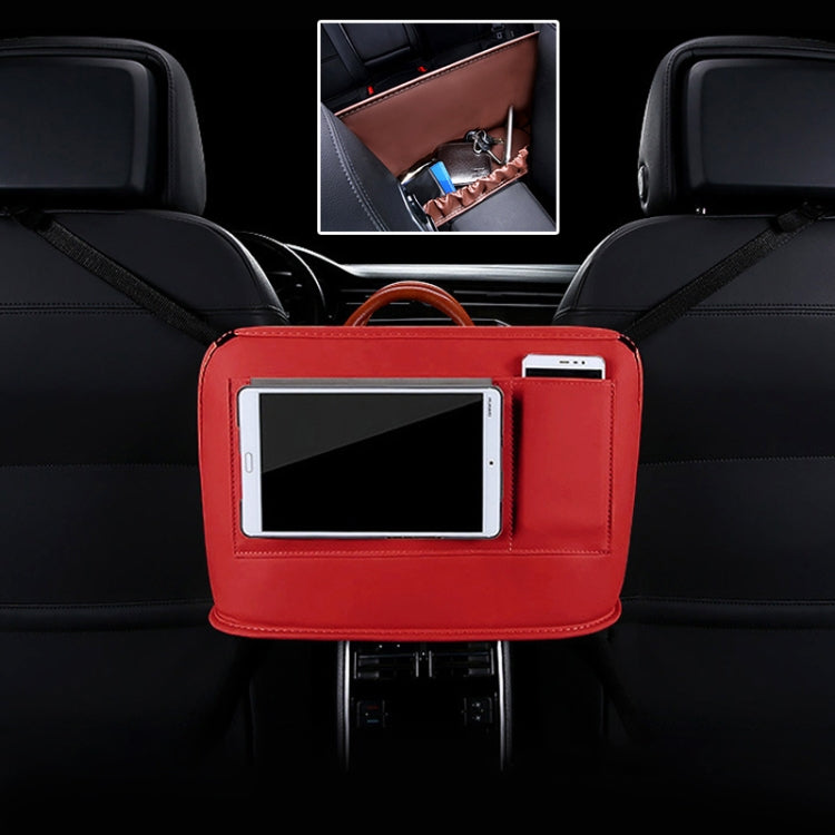 Car Front Seat Hanging Bag Mobile Phone Storage Bag (Red) - Stowing Tidying by PMC Jewellery | Online Shopping South Africa | PMC Jewellery | Buy Now Pay Later Mobicred