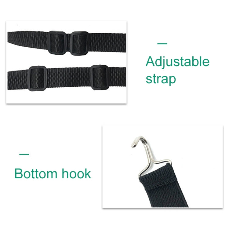 Car Front Seat Hanging Bag Paper Towel / Water Cup Storage Bag(Coffee) - Tissue Boxes by PMC Jewellery | Online Shopping South Africa | PMC Jewellery | Buy Now Pay Later Mobicred