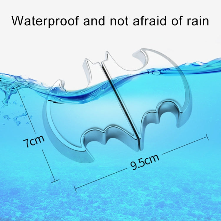 2 PCS Car LED Door Warning Lights Anti-collision Door Opening Lamp Flashing Lights (Silver) - Warning Lights by PMC TechLife | Online Shopping South Africa | PMC TechLife | Buy Now Pay Later Mobicred