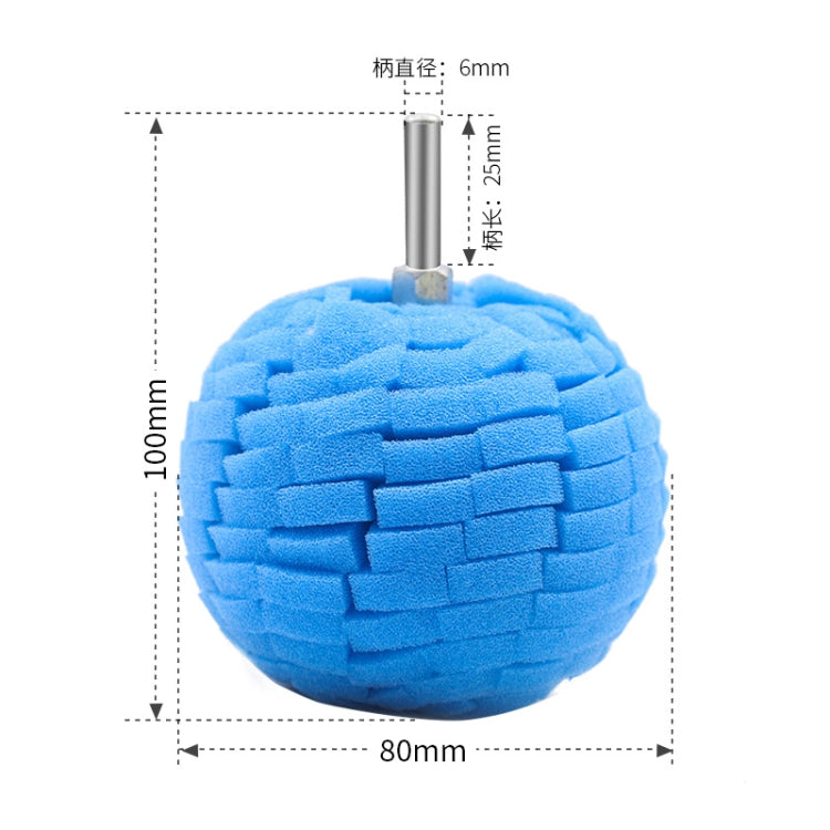 6 in 1 3 inch Car Polishing Disc Set Wheel Rim Polishing Waxing Sponge - Polishing Machine & Accessories by PMC TechLife | Online Shopping South Africa | PMC TechLife | Buy Now Pay Later Mobicred