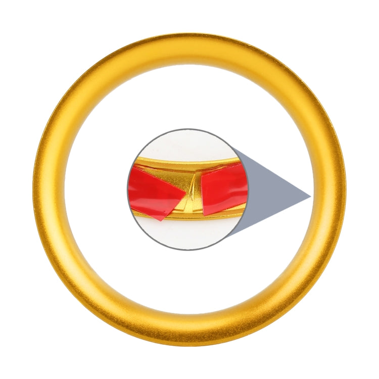 8 PCS Car Aluminum Alloy Air Conditioner Knob Case and Base for Honda XR-V (Gold) - Decoration Rings by PMC TechLife | Online Shopping South Africa | PMC TechLife | Buy Now Pay Later Mobicred