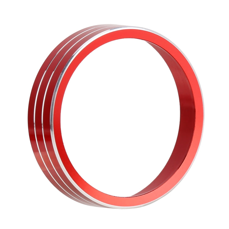 8 PCS Car Aluminum Alloy Air Conditioner Knob Case and Base for Honda XR-V (Red) - Decoration Rings by PMC TechLife | Online Shopping South Africa | PMC TechLife | Buy Now Pay Later Mobicred