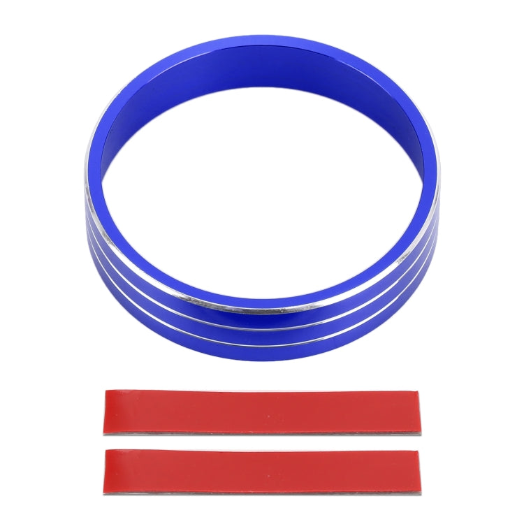 Car Metal Air Conditioner Knob Case for Mitsubishi ASX (Blue) - Decoration Rings by PMC TechLife | Online Shopping South Africa | PMC TechLife | Buy Now Pay Later Mobicred