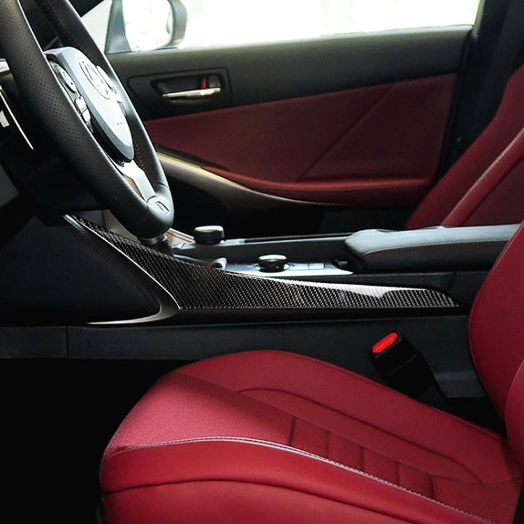 Car Carbon Fiber Gear Position Side Decorative Strip for Lexus IS250 2013-, Left Drive - Car Interior Mouldings by PMC TechLife | Online Shopping South Africa | PMC TechLife | Buy Now Pay Later Mobicred
