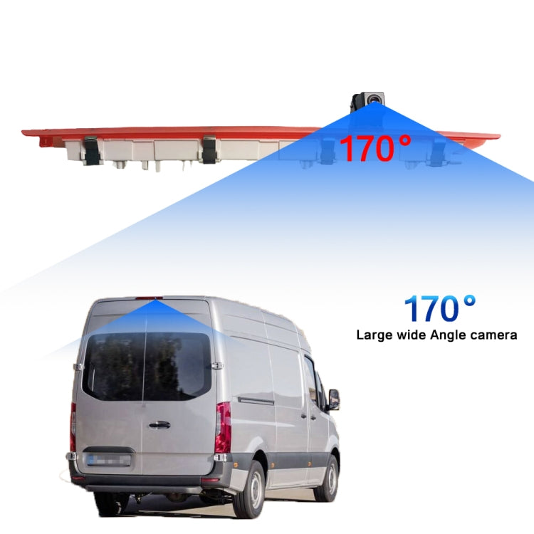 PZ468 Car Waterproof 170 Degree Brake Light View Camera for Mercedes-Benz Vito 2016 - Rear View Cameras by PMC TechLife | Online Shopping South Africa | PMC TechLife | Buy Now Pay Later Mobicred