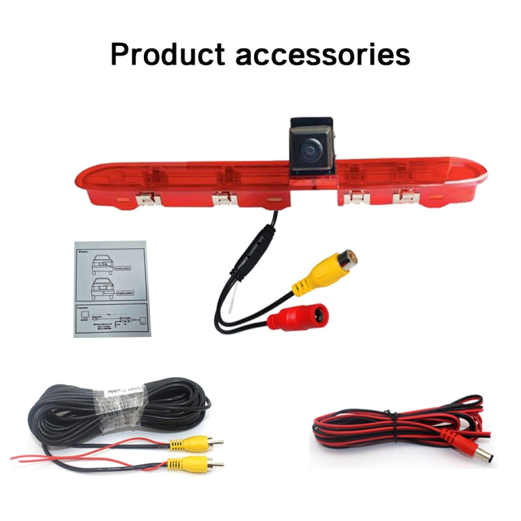 PZ471 Car Waterproof 170 Degree Brake Light View Camera for Citroen / Peugeot / Toyota - Rear View Cameras by PMC TechLife | Online Shopping South Africa | PMC TechLife | Buy Now Pay Later Mobicred