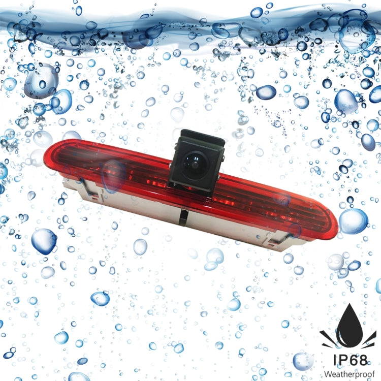 PZ472 Car Waterproof 170 Degree Brake Light View Camera + 7 inch Rearview Monitor for Fiat / Opel - Rear View Cameras by PMC TechLife | Online Shopping South Africa | PMC TechLife | Buy Now Pay Later Mobicred
