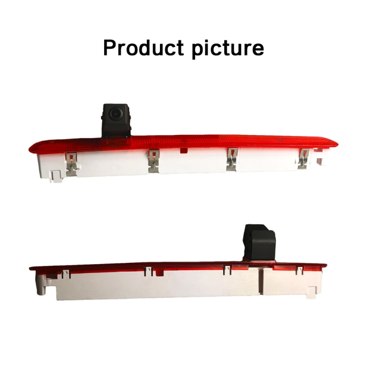 PZ473 Car Waterproof 170 Degree Brake Light View Camera + 7 inch Rearview Monitor for Volkswagen T6 Single Door - Rear View Cameras by PMC TechLife | Online Shopping South Africa | PMC TechLife | Buy Now Pay Later Mobicred