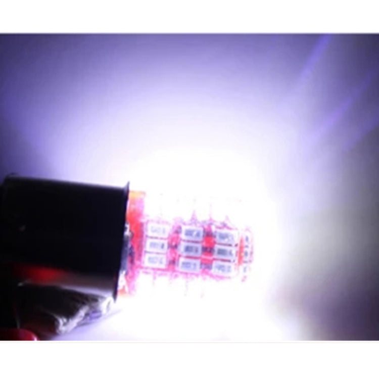 2 PCS 1157 DC12V / 1.1W Motorcycle / Car LED Double Color Flashing Light Turn Signal / Brake Lamp with 42LEDs SMD-3014 Lamp Beads - Brake Lights by PMC TechLife | Online Shopping South Africa | PMC TechLife | Buy Now Pay Later Mobicred