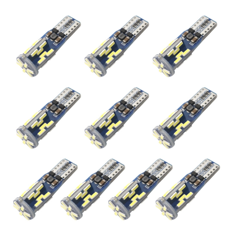10 PCS T10 DC12V / 3W / 6000K / 180LM Car Canbus Decoding LED Clearance Lights with 30LEDs SMD-4041 Lamp Beads - Brake Lights by PMC TechLife | Online Shopping South Africa | PMC TechLife | Buy Now Pay Later Mobicred