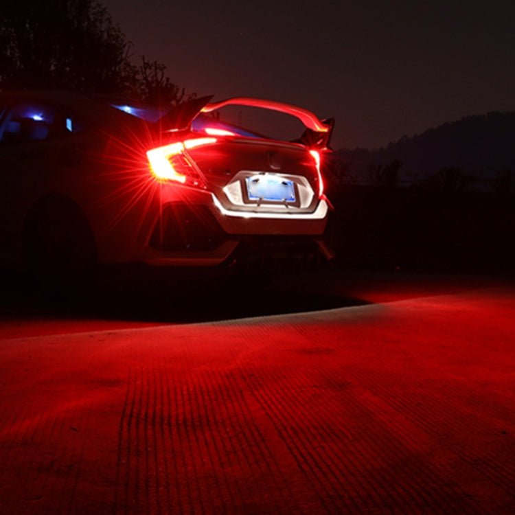 2 PCS 7443 DC12V / 2.2W Car Strobe Brake Lights with 42LEDs SMD-2835 Lamps(Red Light) - free shipping - PMC TechLife - Order now!