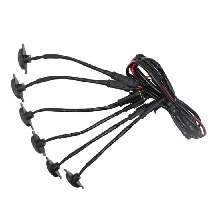 DC12V / 6W 6 in 1 Front Grille Warning Light for Ford Raptor F150 2017-2019 (Black) - Warning Lights by PMC TechLife | Online Shopping South Africa | PMC TechLife | Buy Now Pay Later Mobicred