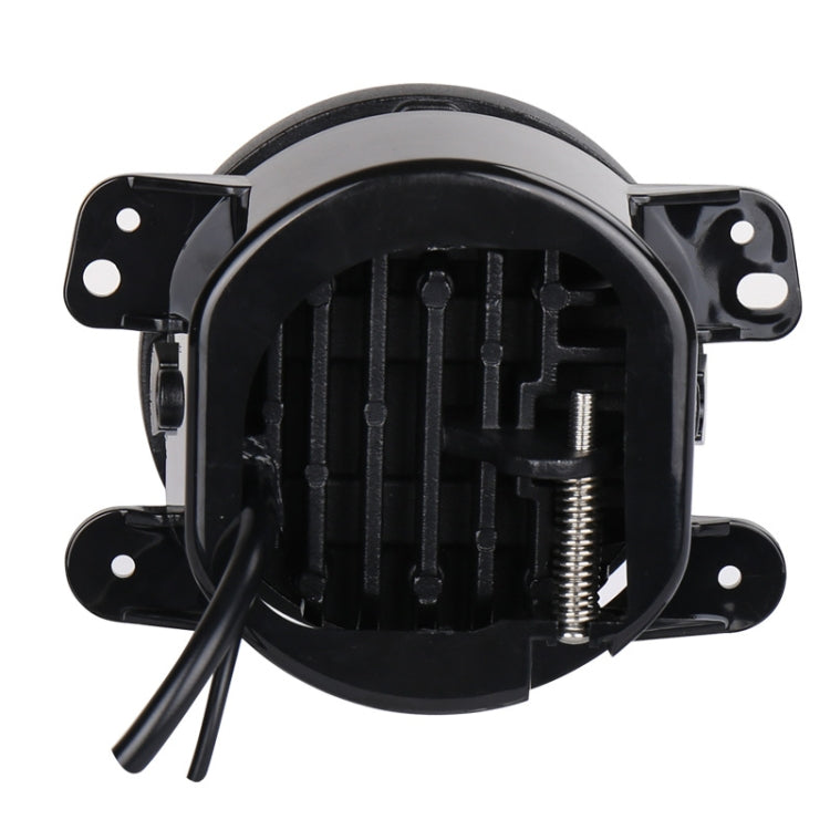 2 PCS DC12V-30V / 30W / 3A / 1440LM 12LEDs  4 inch Car LED Colorful Fog Light, Style: White Background (White Light) - Fog / Driving Lights by PMC TechLife | Online Shopping South Africa | PMC TechLife | Buy Now Pay Later Mobicred