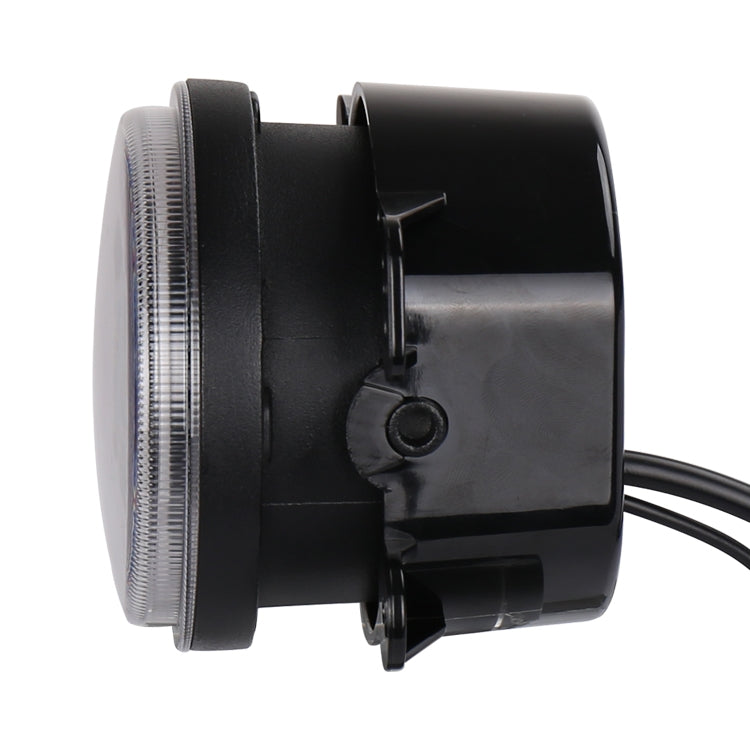 2 PCS DC12V-30V / 30W / 3A / 1440LM 12LEDs  4 inch Car LED Colorful Fog Light, Style: Black Background(White Light) - Fog / Driving Lights by PMC TechLife | Online Shopping South Africa | PMC TechLife | Buy Now Pay Later Mobicred