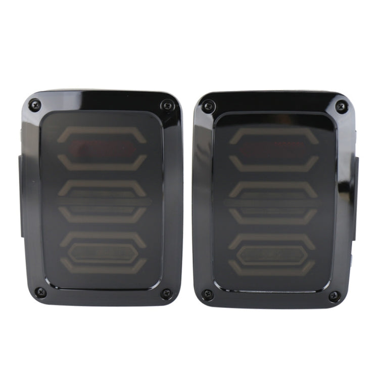 1 Pair 15W DC 12V IP67 4 in 1 Car LED Tail Lights / Driving Lights / Brake Lights/Turn Reverse, European Version - Brake Lights by PMC TechLife | Online Shopping South Africa | PMC TechLife | Buy Now Pay Later Mobicred