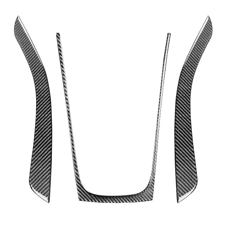 3 in 1 Car Carbon Fiber Gears Panel Decorative Sticker for Audi A5 Hard Top 2008-, Left and Right Drive Universal - Car Interior Mouldings by PMC TechLife | Online Shopping South Africa | PMC TechLife | Buy Now Pay Later Mobicred