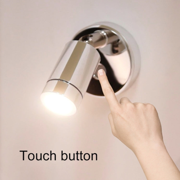 RV 10-30V Multi-functional Reading Light with Touch Switch, Style: Straight Hose - Instrument Lights by PMC TechLife | Online Shopping South Africa | PMC TechLife | Buy Now Pay Later Mobicred