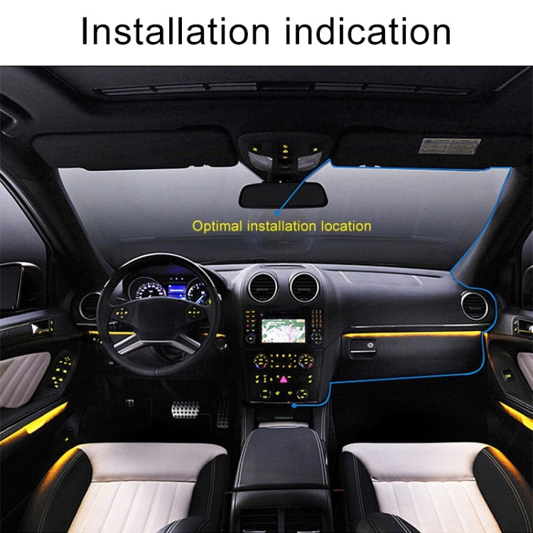 2.4 inch Car 480P Single Recording Shield Driving Recorder DVR Support Parking Monitoring / Loop Recording (Black) - Car DVRs by PMC TechLife | Online Shopping South Africa | PMC TechLife | Buy Now Pay Later Mobicred