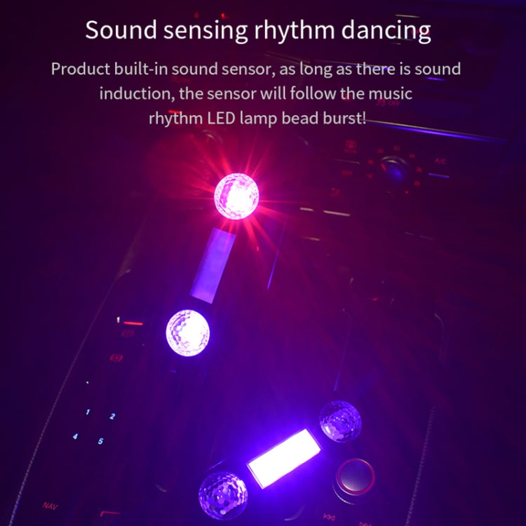 D88 5V 2.5W Car Colorful Starry Sky Atmosphere Lamp without Remote Control - Atmosphere lights by PMC Jewellery | Online Shopping South Africa | PMC Jewellery | Buy Now Pay Later Mobicred