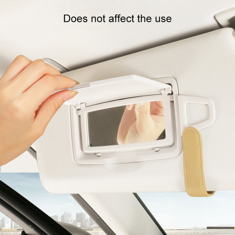 533 Car Glasses Storage Bag Glasses Box (Red) - Sunglasses & Glasses Clips by PMC Jewellery | Online Shopping South Africa | PMC Jewellery | Buy Now Pay Later Mobicred