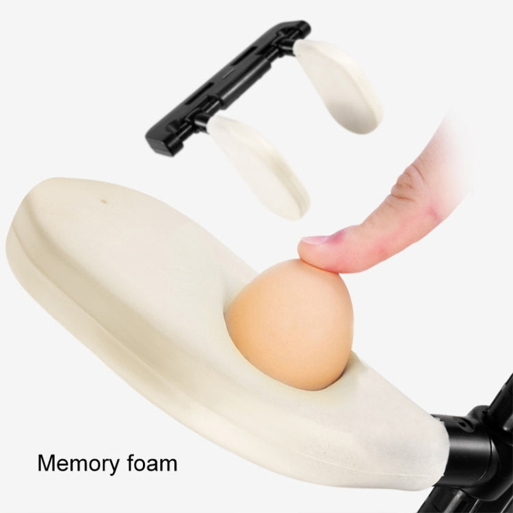 A02 Adjustable Car Auto U-shaped Memory Foam Neck Rest Cushion Seat Pillow(Black) - Seat Accessories by PMC TechLife | Online Shopping South Africa | PMC TechLife | Buy Now Pay Later Mobicred