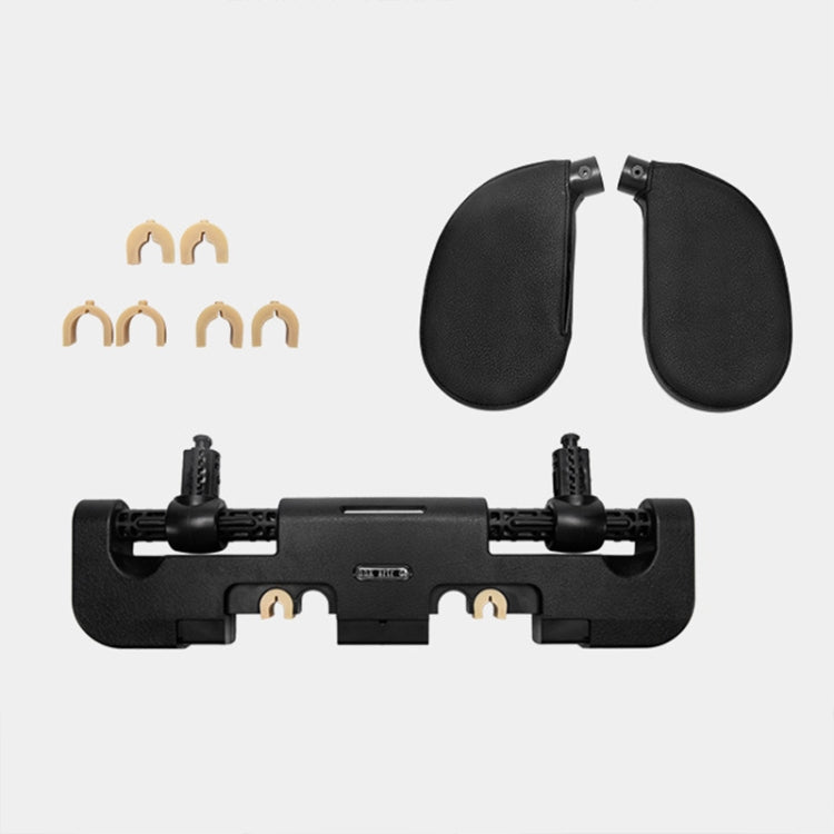 A02 Adjustable Car Auto U-shaped Memory Foam Neck Rest Cushion Seat Pillow(Black) - Seat Accessories by PMC TechLife | Online Shopping South Africa | PMC TechLife | Buy Now Pay Later Mobicred