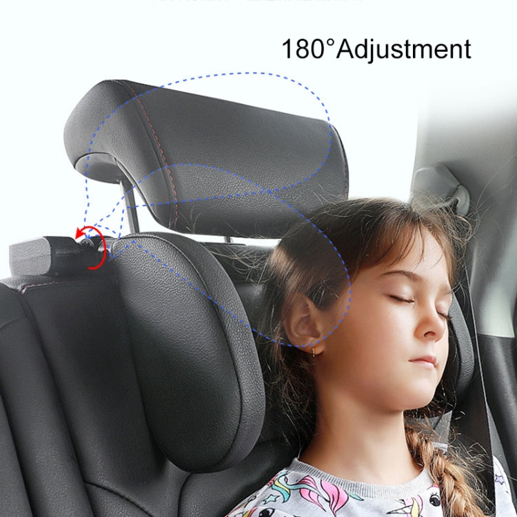 A02 Adjustable Car Auto U-shaped Memory Foam Neck Rest Cushion Seat Pillow(Black) - Seat Accessories by PMC TechLife | Online Shopping South Africa | PMC TechLife | Buy Now Pay Later Mobicred