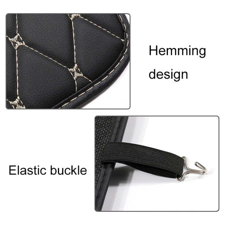 Car Half-inclusive Seat Back Anti-kick Mat Rear Anti-dirty Pad  Small Size - Seat Accessories by PMC TechLife | Online Shopping South Africa | PMC TechLife | Buy Now Pay Later Mobicred