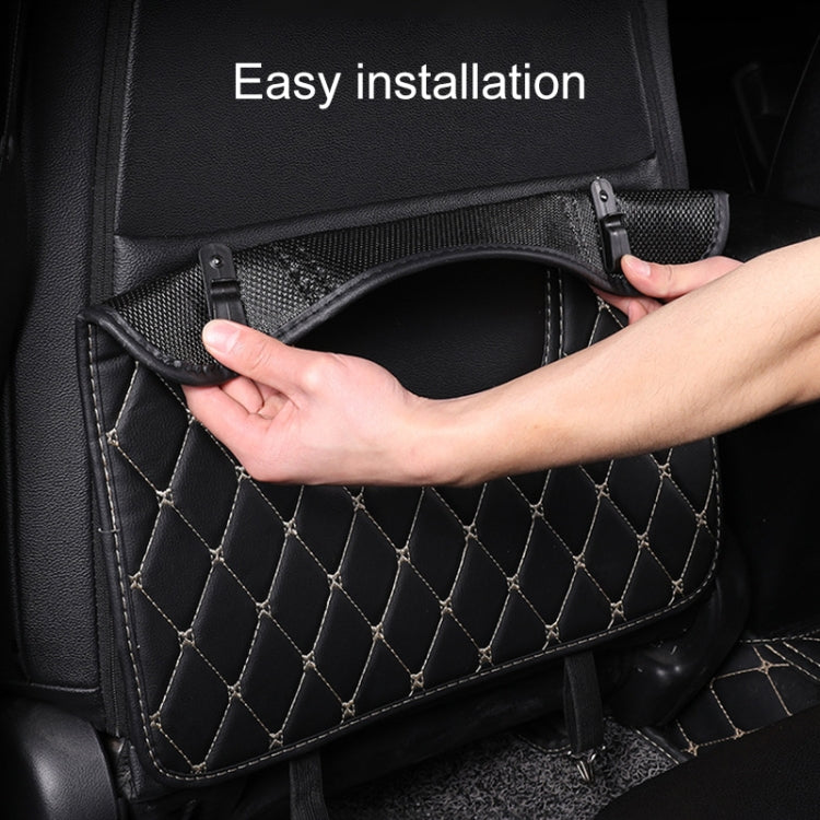 Car Half-inclusive Seat Back Anti-kick Mat Rear Anti-dirty Pad  Small Size - Seat Accessories by PMC TechLife | Online Shopping South Africa | PMC TechLife | Buy Now Pay Later Mobicred