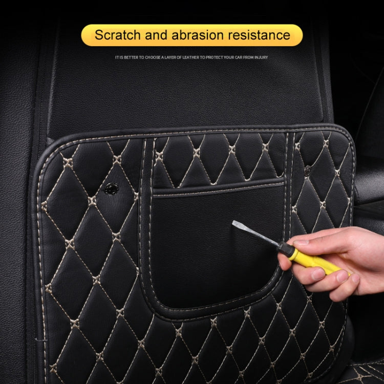 Car Half-inclusive Seat Back Anti-kick Mat Rear Anti-dirty Pad  Small Size - Seat Accessories by PMC TechLife | Online Shopping South Africa | PMC TechLife | Buy Now Pay Later Mobicred