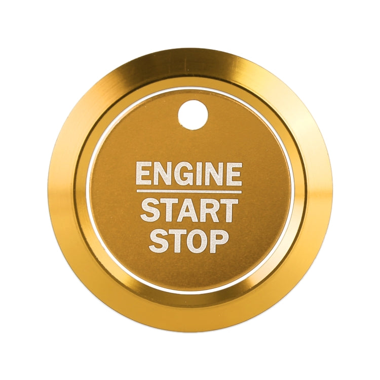 Car Engine Start Key Push Button Ring Trim Sticker Decoration for Ford F150 (Gold) - Decoration Rings by PMC TechLife | Online Shopping South Africa | PMC TechLife | Buy Now Pay Later Mobicred