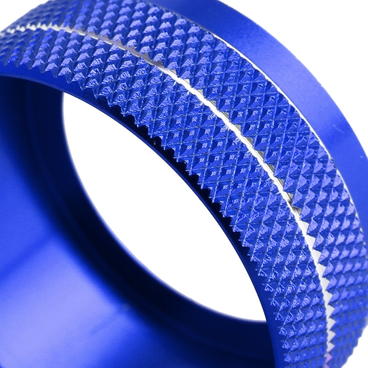 2 PCS Car Metal Air Conditioner Knob Case for Toyota Corolla / Levin / Allion / Yaris 2019-2021 (Blue) - free shipping - PMC TechLife - Order now!