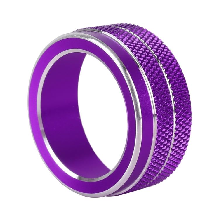 2 PCS Car Metal Air Conditioner Knob Case for Toyota Corolla / Levin / Allion / Yaris 2019-2021 (Purple) - Decoration Rings by PMC TechLife | Online Shopping South Africa | PMC TechLife | Buy Now Pay Later Mobicred