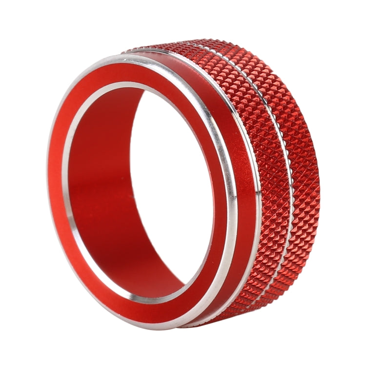 2 PCS Car Metal Air Conditioner Knob Case for Toyota Corolla / Levin / Allion / Yaris 2019-2021 (Red) - Decoration Rings by PMC TechLife | Online Shopping South Africa | PMC TechLife | Buy Now Pay Later Mobicred