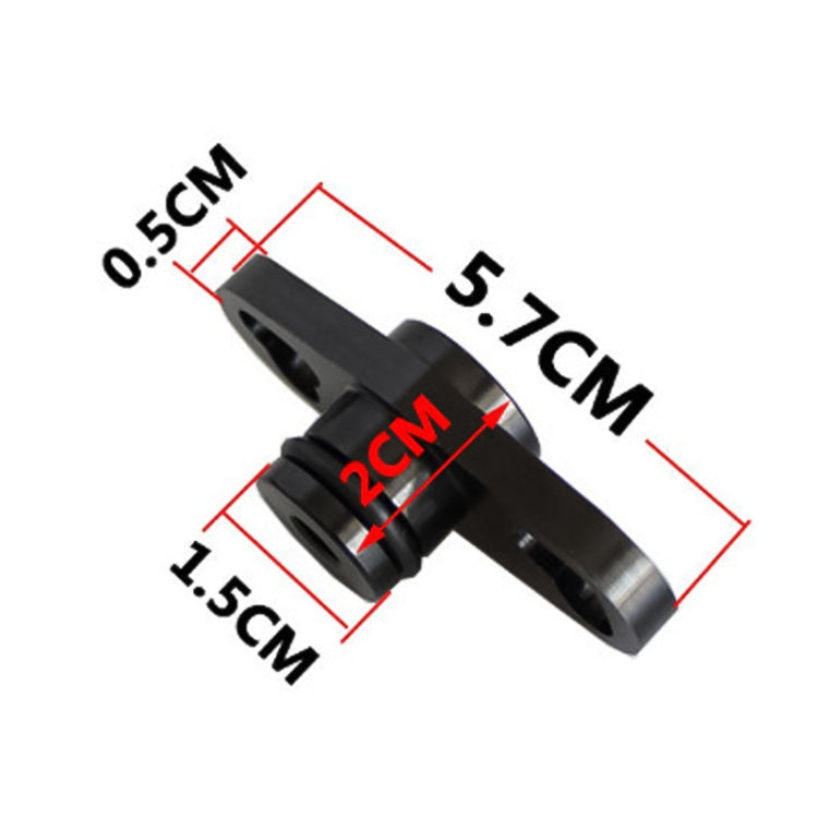 Car Modified Fuel Booster Valve Base Pressure Regulating Valve Connection Seat for Mitsubishi, Big Head - Engine Fittings by PMC TechLife | Online Shopping South Africa | PMC TechLife | Buy Now Pay Later Mobicred